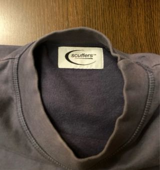 Sudadera Scuffers Gris Manga Larga