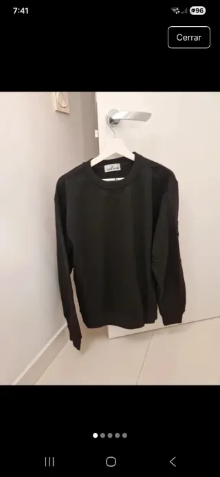 Sudadera Stone Island Negra