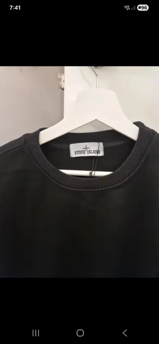 Sudadera Stone Island Negra