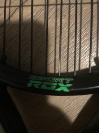 Raqueta Padel/Tenis Negra y Verde