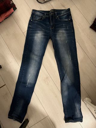 Pantalón vaquero Springfield azul
