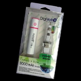POWER BANK CARGADOR PORTÁTIL DIGIVOLT MOD. PB-3000