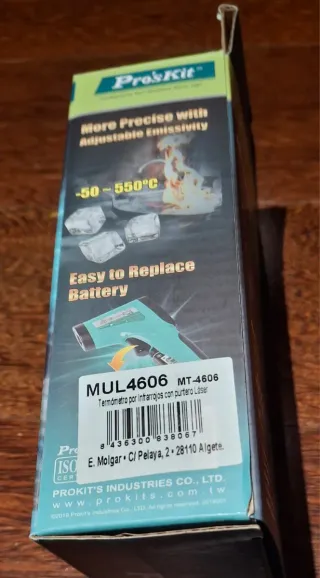 Termômetro Infravermelho Proskit MT-4606