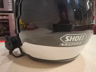Casco Shoei Neotec Negro Interior Nuevo