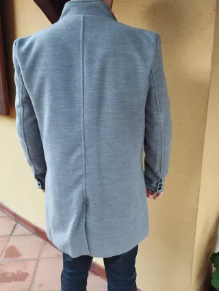 Cappotto grigio uomo