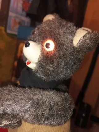 Juguete Antiguo Japonés Oso Peluche