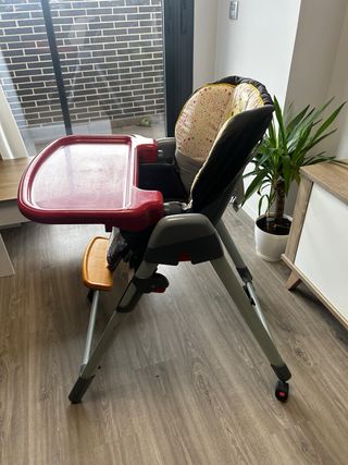 Trona de bebé con cojín estampado JANE