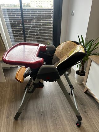 Trona de bebé con cojín estampado JANE