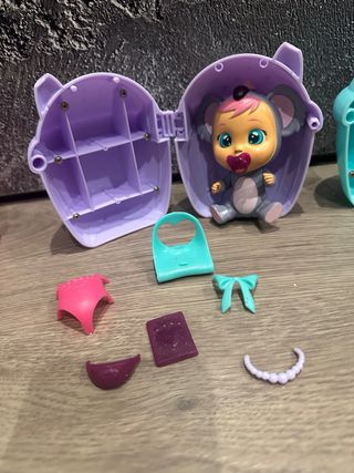 Bebés Llorones con casita los 4 por 25€