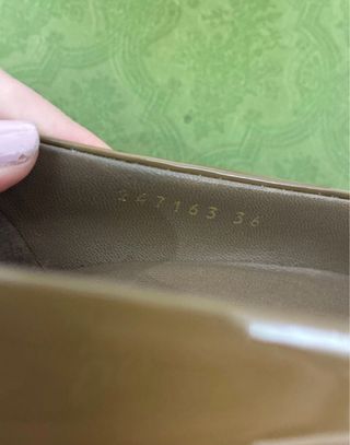 Tacones Gucci Beige/Oro