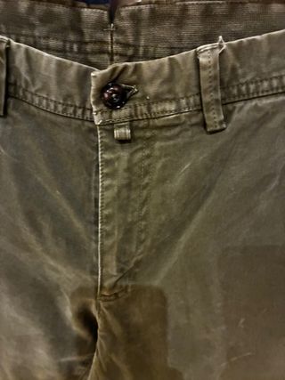 Pantalón chino verde talla 40