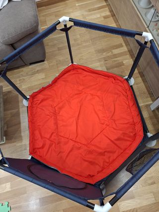 Parque Bebé Hexagonal Azul