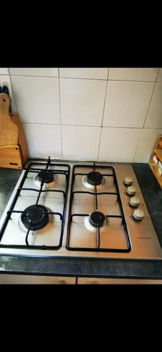 Cocina de gas 4 fuegos