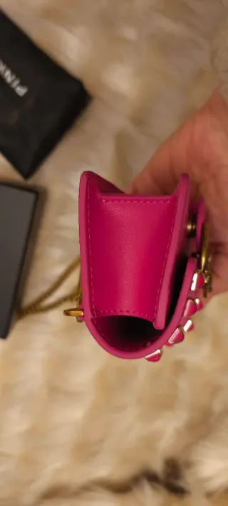 Pinko Mini Love Bag Fucsia