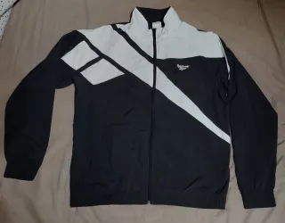 Chándal Reebok Clásico Vector Negro/Blanco