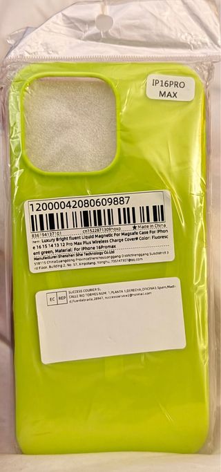 Confezione di 8 custodie in silicone Magsafe per iPhone 16 Pro Max