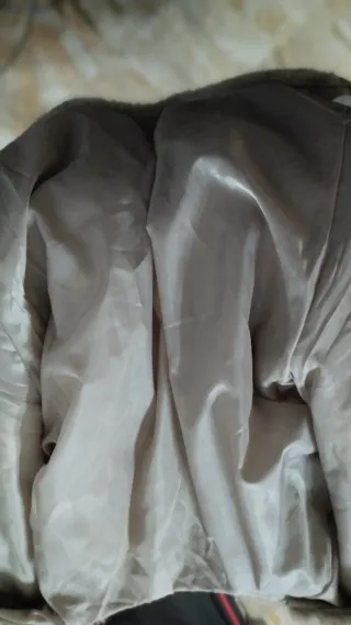 Pelliccia donna beige