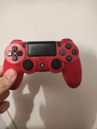 MANDO PS4 ROJO NUEVO
