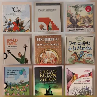 Lote libros infantiles. Clásicos y aventuras