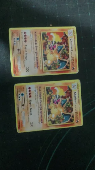 Cartas Pokémon Variadas - Buen Estado