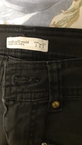 Pantaloni neri ragazza tg 34