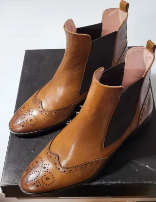 Botines ANDREA CHENIER piel mujer sin estrenar