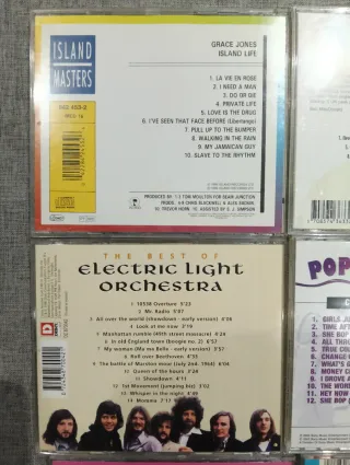 Lote 12 CDs Música 80s Pop Rock