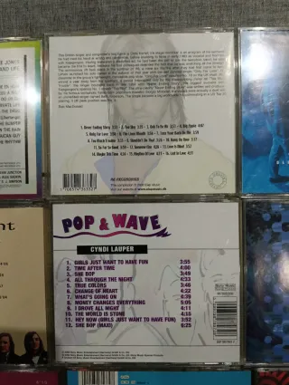 Lote 12 CDs Música 80s Pop Rock