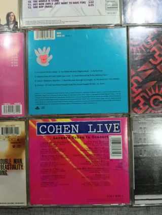 Lote 12 CDs Música 80s Pop Rock