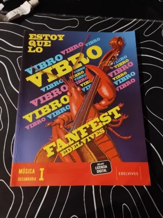 Libro Música 1º ESO Edelvives