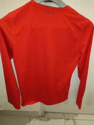 Camiseta manga larga Kalenji roja