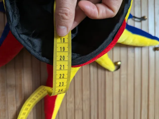 Gorro Arlequín Payaso disfraz