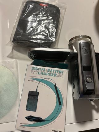 Cámara de vídeo digital DV/DC Plata