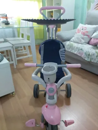 Triciclo Smartrike Rosa y Azul.