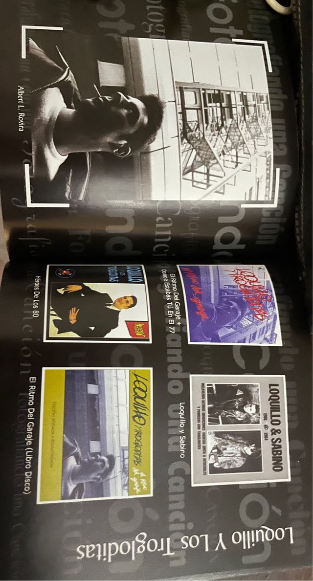 Libro “Fotografiando una canción “