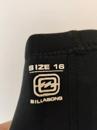 Traje neopreno corto BILLABONG 2:2 Talla 16