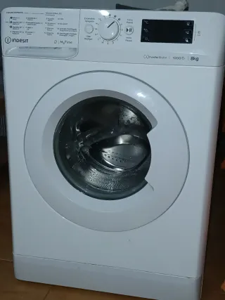 Lavadora Indesit 8kg 1200 rpm
