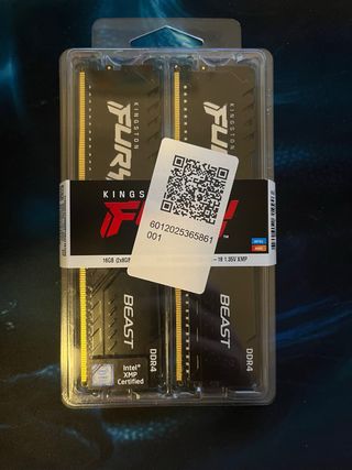 Kingston Fury Beast DDR4 16GB (2x8GB) 3200MHz