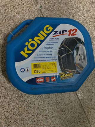 Cadena de nieve Konig zip 12