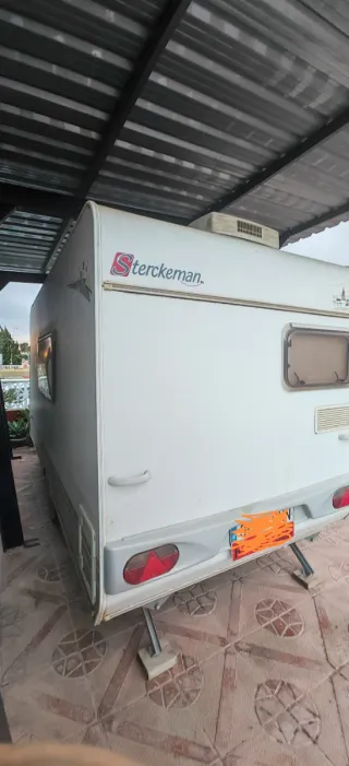 Caravana Sterckeman 420cp con Aire Acondicionado