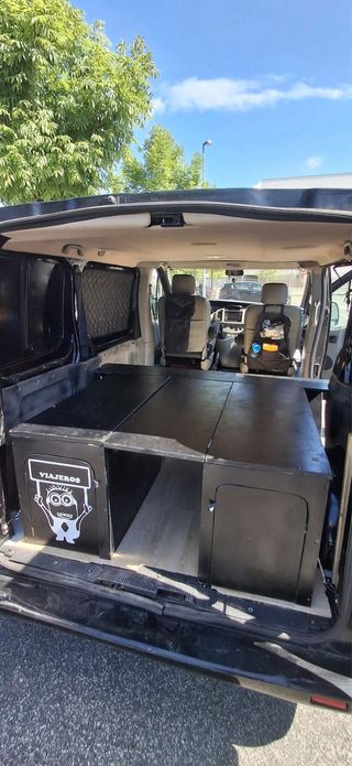 Mueble Camper con Colchón para Vivaro