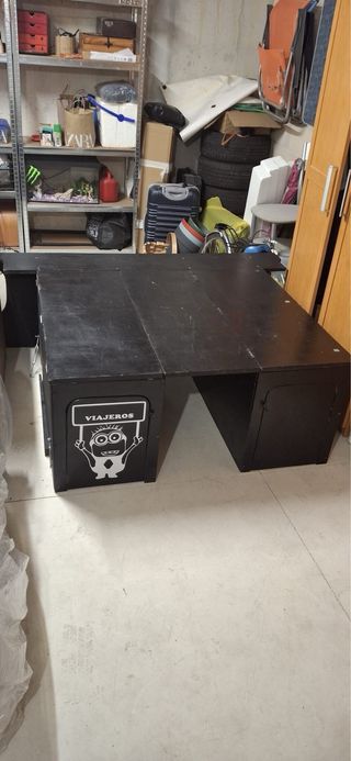 Mueble Camper con Colchón para Vivaro