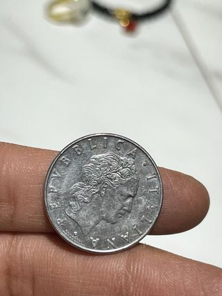 Moneda Italiana L.50 1976
