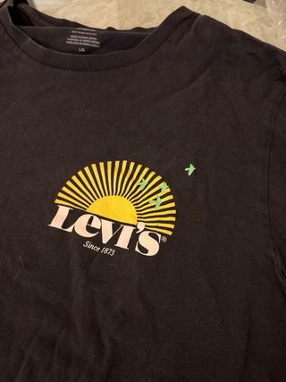 Camiseta Levi's Negra Talla L
