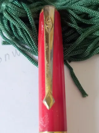 Portaminas Conway Stewart 54 Rojo nacarado.