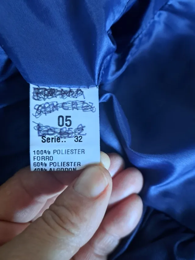 Abrigo La Amapola Talla 6