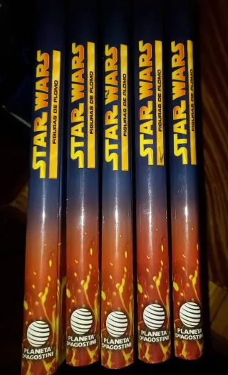 STAR WARS - Figuras de plomo.