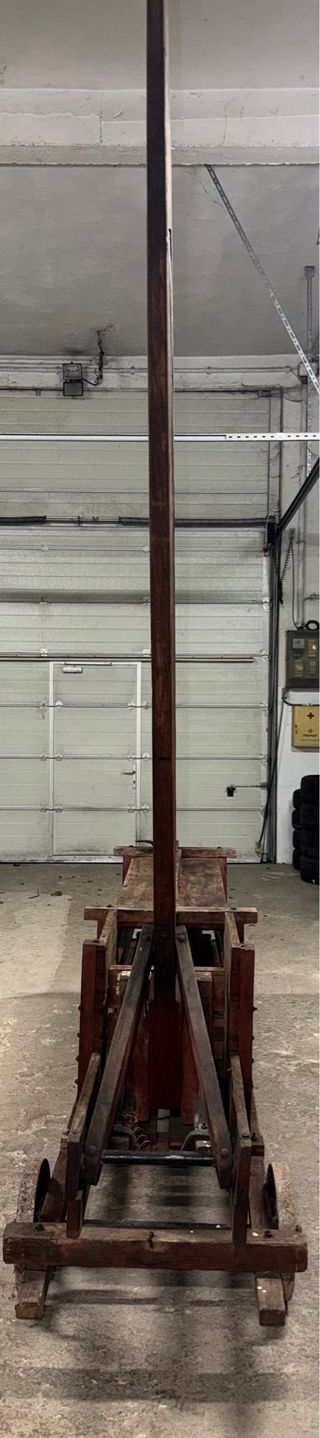 Empacadora agrícola manual antigua