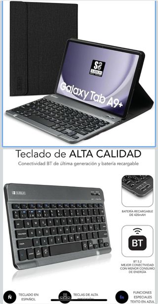 SUBBLIM Funda Teclado Keytab Pro BT Samsung Tab A9