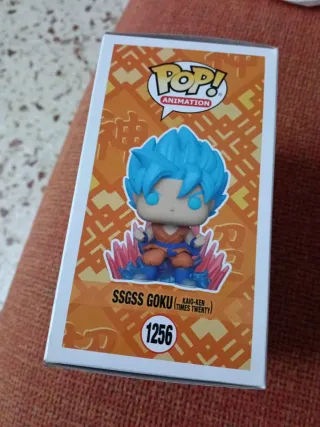 Funko Pop SSGSS Goku Kaio-Ken Times Twenty 1256